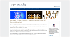 Desktop Screenshot of harwoodpe.co.uk